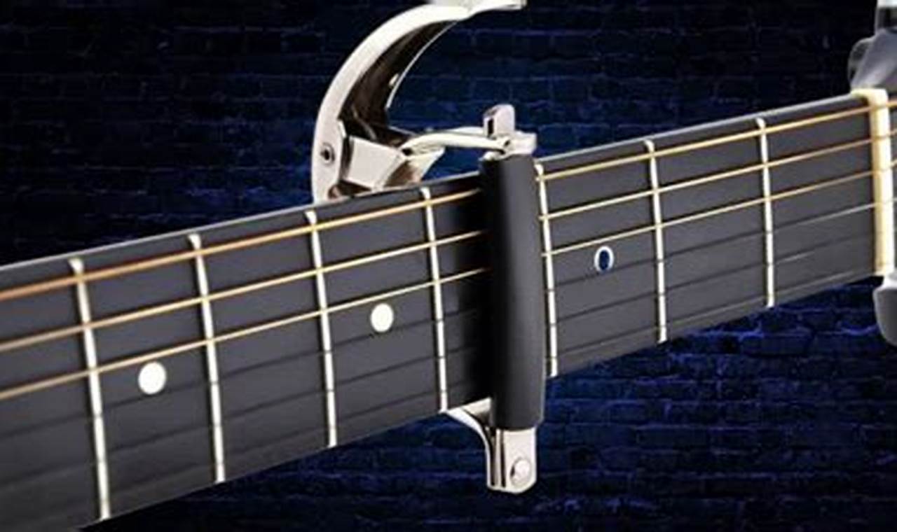 Unveiling the Intriguing World of Electric Guitar and Capos: A Journey of Discovery and Insight - Master the Art of Playing Guitar and Play Like a Pro