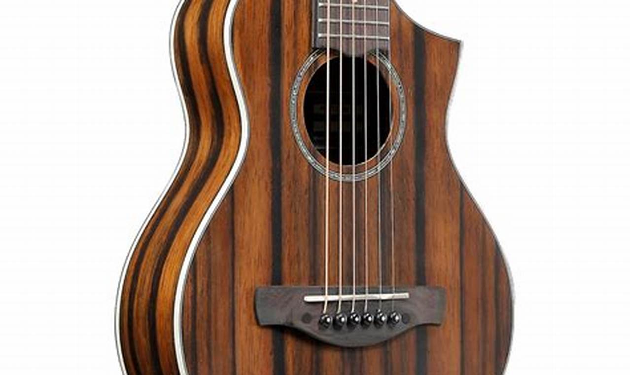 Unveiling the Enchanting World of Acoustic Guitars with Dark Brown Finishes - Master the Art of Playing Guitar and Play Like a Pro