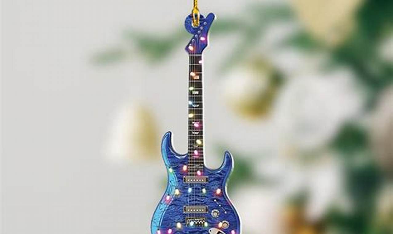 Unlock the Magic: Discover the Ultimate Electric Guitar Christmas Ornaments - Master the Art of Playing Guitar and Play Like a Pro