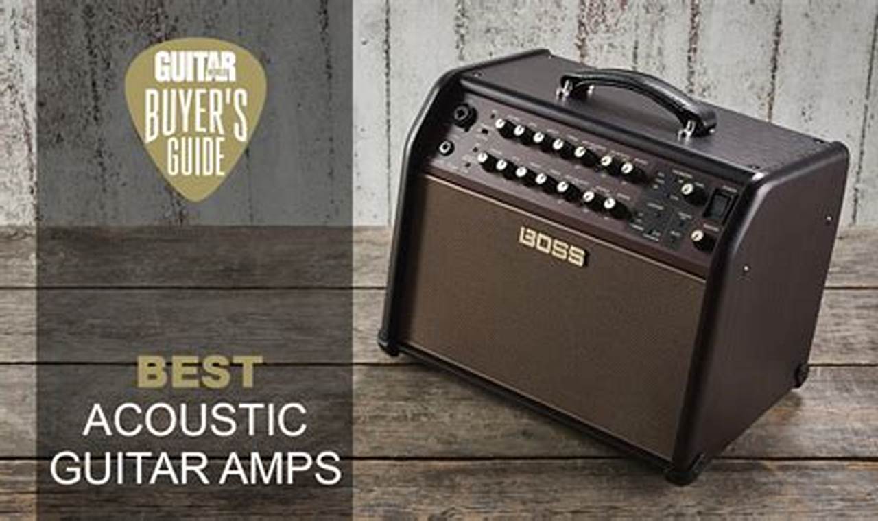 Unleash the Acoustic Soul: Discover the Ultimate Amp for Electric-Acoustic Guitars - Master the Art of Playing Guitar and Play Like a Pro