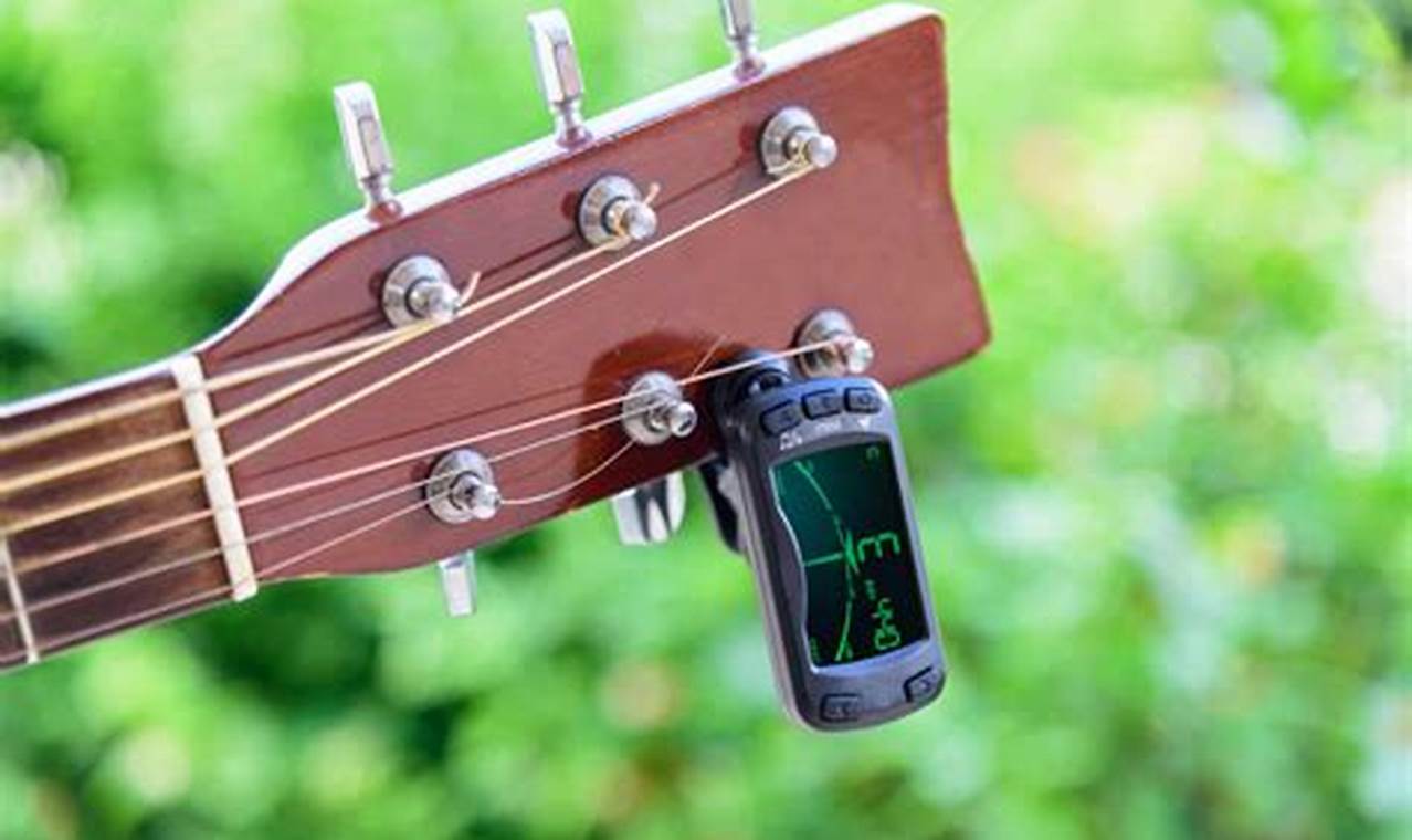 Unveil the Secrets: Discover the Ultimate Acoustic Guitar Tuner - Master the Art of Playing Guitar and Play Like a Pro