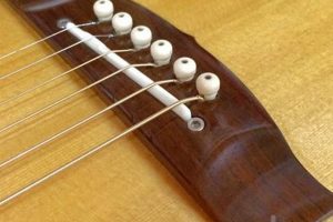 Unveil the Secrets: Unlocking the Acoustic Guitar Bridge's Mysteries - Master the Art of Playing Guitar and Play Like a Pro