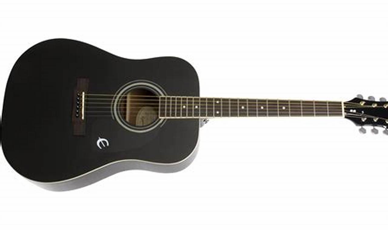 Unveiling the Epiphone DR100: Your Acoustic Oasis - Master the Art of Playing Guitar and Play Like a Pro