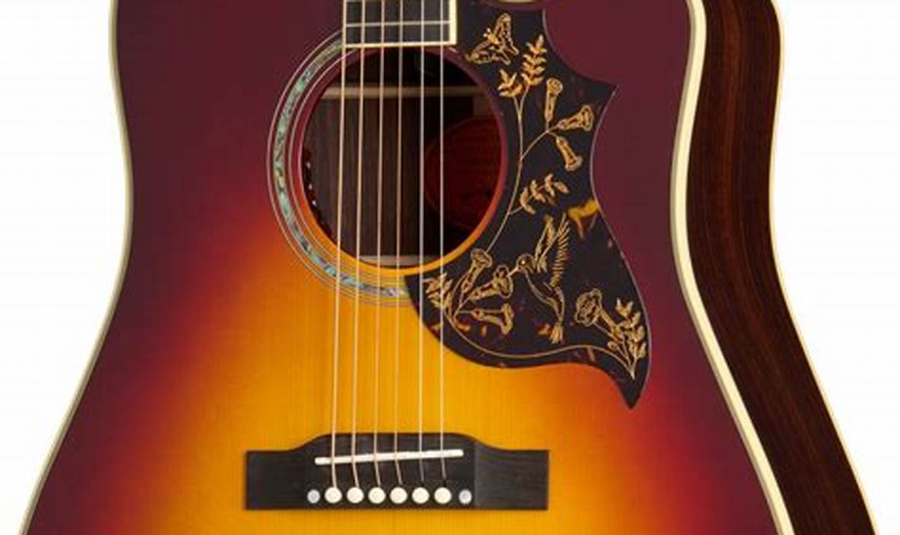 Unveiling the Epiphone Hummingbird: A Symphony of Sound and Craftsmanship - Master the Art of Playing Guitar and Play Like a Pro
