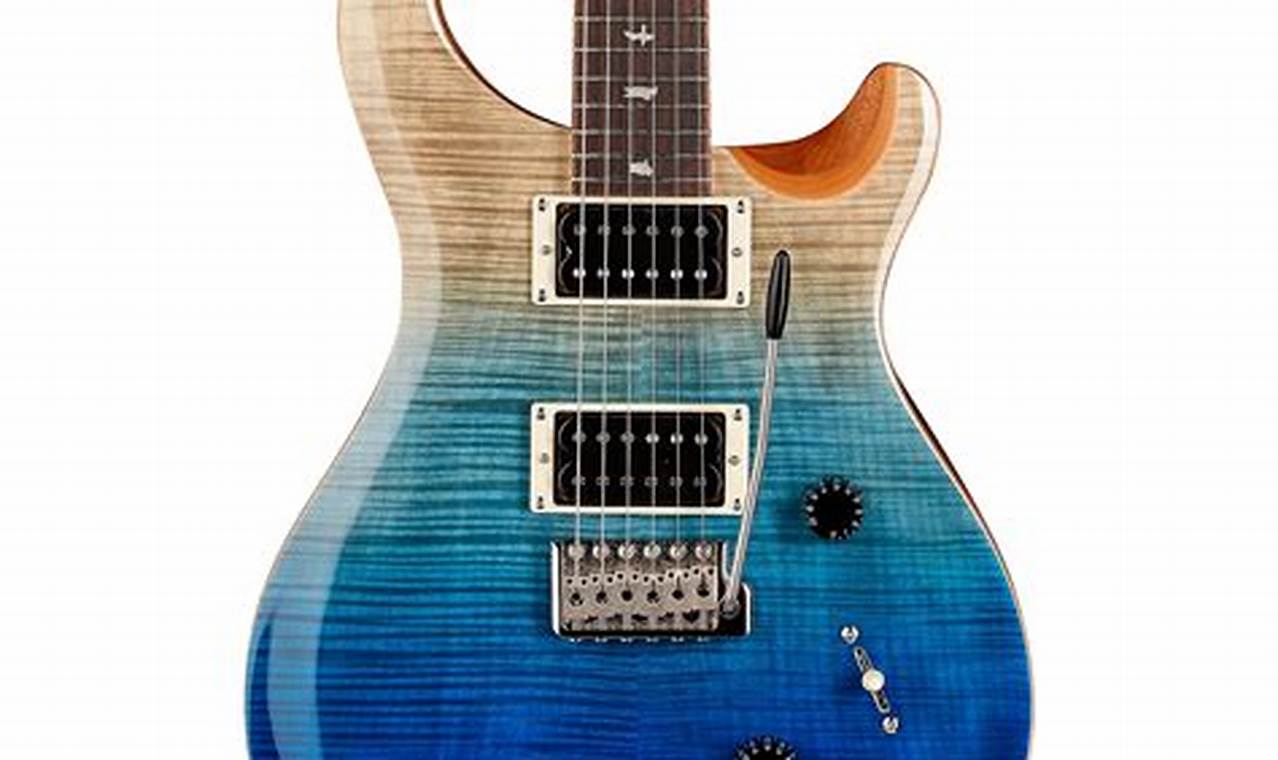 Discover the Allure: PRS SE Custom 24 Blue Fade Electric Guitar Unveiled - Master the Art of Playing Guitar and Play Like a Pro