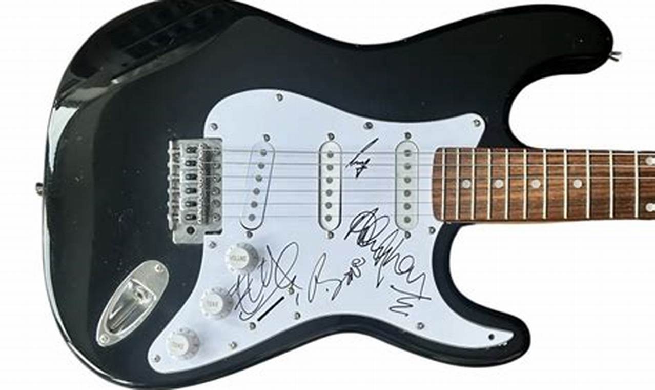 Unveiling the Allure of Signed Electric Guitars: Discoveries and Insights - Master the Art of Playing Guitar and Play Like a Pro