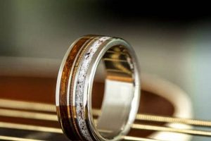 Unveil the Perfect Harmony: Men's Wedding Bands with Guitar Strings - Master the Art of Playing Guitar and Play Like a Pro