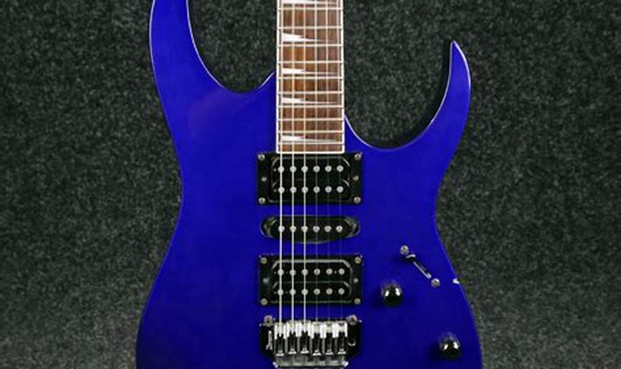 Unleash the Power of Electric Blue: Discover the Ibanez Gio Electric Guitar - Master the Art of Playing Guitar and Play Like a Pro