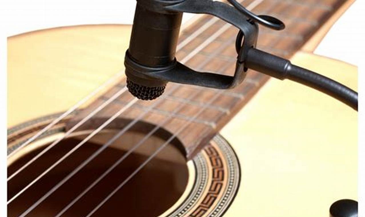 Unveiling the Secrets: Enhance Your Acoustic Guitar Recordings with Condenser Mics - Master the Art of Playing Guitar and Play Like a Pro