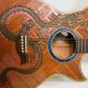 Unveil the Enchanting World of Custom Paint Acoustic Guitars - Master the Art of Playing Guitar and Play Like a Pro