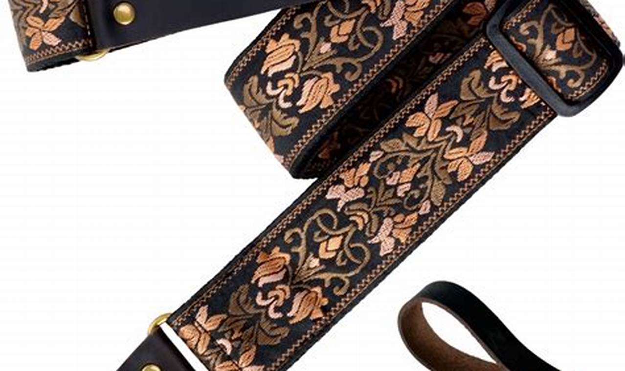 Unlock the Secrets of Leather Electric Guitar Straps: A Journey of Comfort, Style, and Durability - Master the Art of Playing Guitar and Play Like a Pro