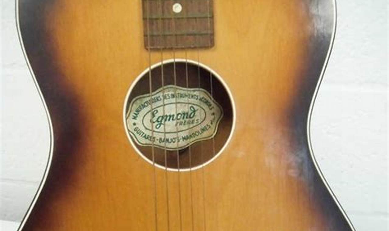 Discover Egmond Acoustic Guitars: Unveiling a Sonic Masterpiece - Master the Art of Playing Guitar and Play Like a Pro