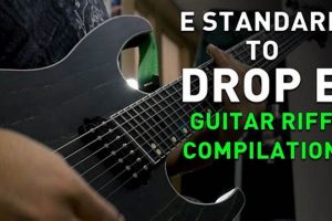Unveiling the Sonic Frontiers: 8-String Guitar in Drop E - Master the Art of Playing Guitar and Play Like a Pro