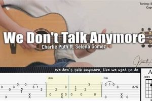 Unveiling the Secrets of "We Don't Talk Anymore" Guitar Chords - Master the Art of Playing Guitar and Play Like a Pro