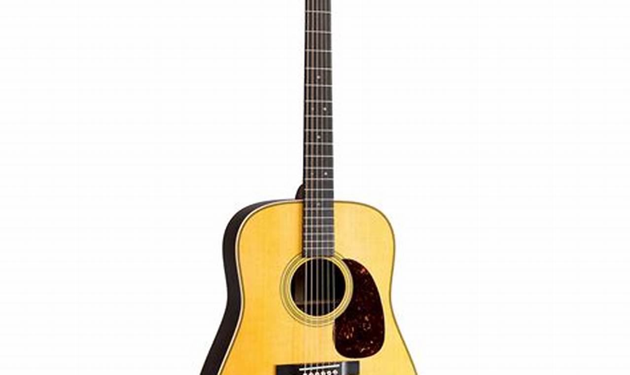 Unveiling the Acoustic Masterpiece: Martin HD-28 Acoustic Guitar - Master the Art of Playing Guitar and Play Like a Pro