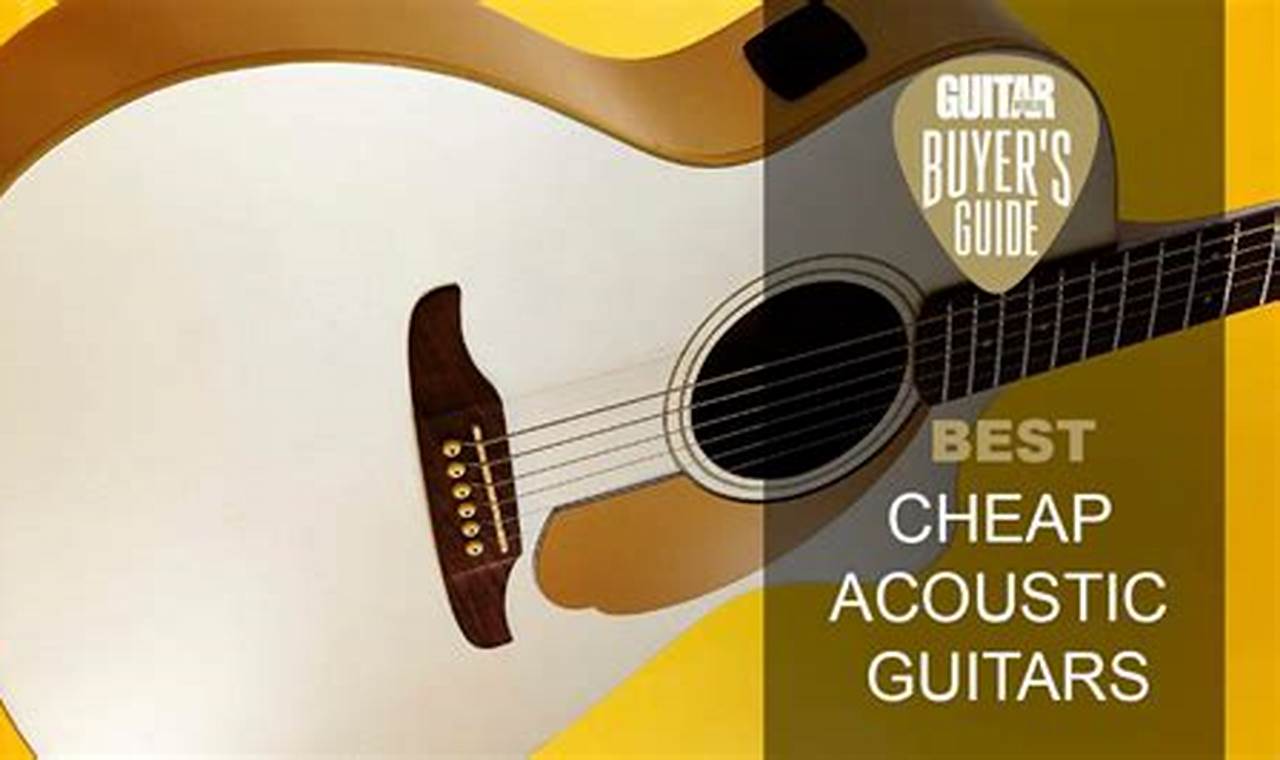 Unveiling the True Cost: Unlocking the Secrets of Acoustic Guitar Pricing - Master the Art of Playing Guitar and Play Like a Pro