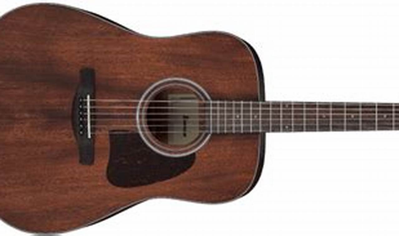 Unveiling the Ibanez Acoustic Guitar Artwood: A Treasure Trove of Sound and Craftsmanship - Master the Art of Playing Guitar and Play Like a Pro