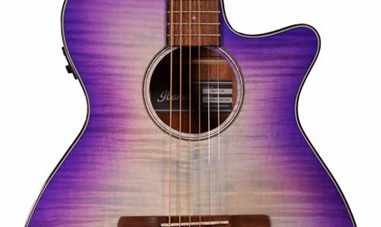 Unleash the Purple Acoustic Magic: Unveiling the Ibanez Masterpiece Master the Art of Playing Guitar and Play Like a Pro Unleash the Purple Acoustic Magic: Unveiling the Ibanez Masterpiece - Master the Art of Playing Guitar and Play Like a Pro