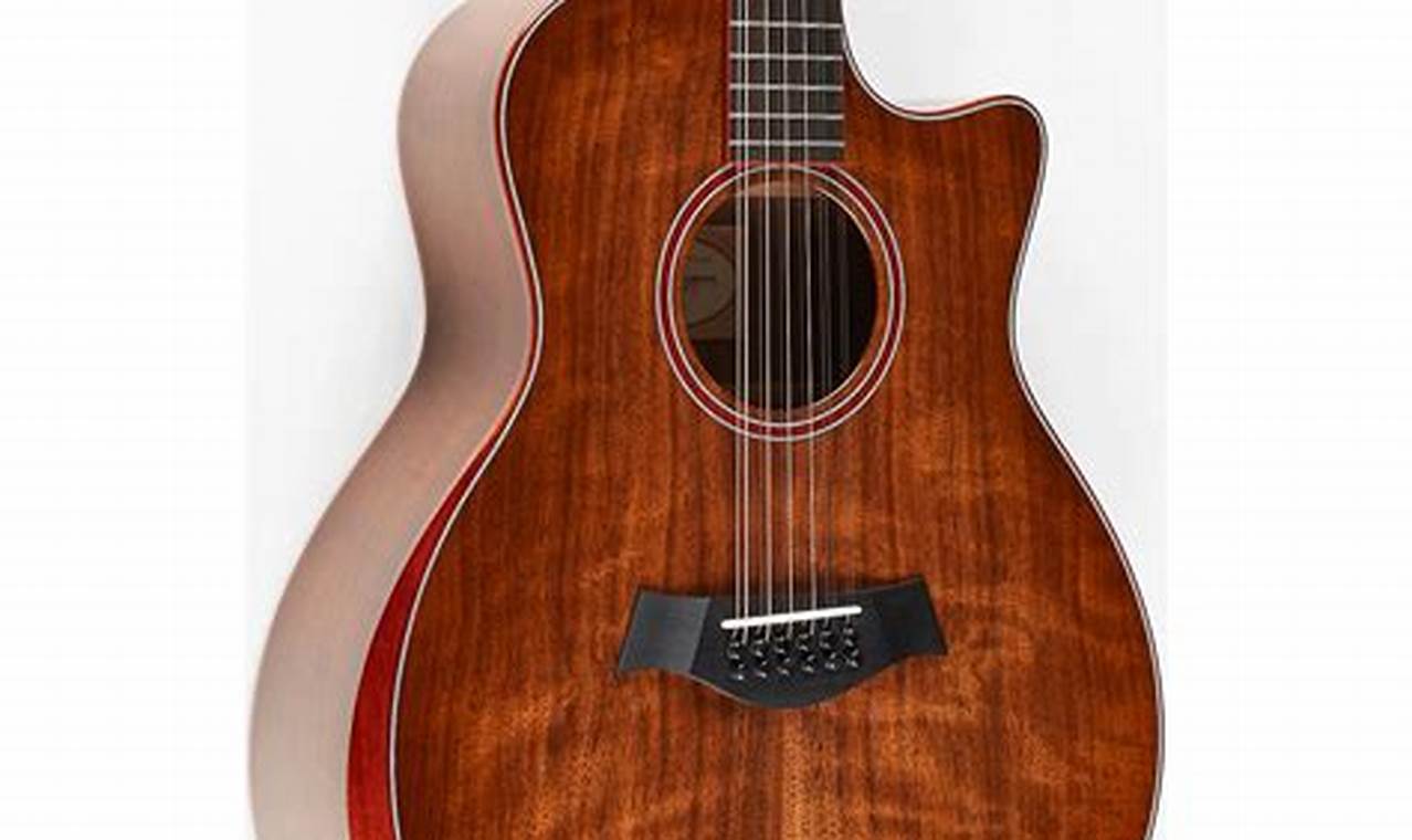 Unveiling the Taylor 12-String Acoustic Guitar: A Journey of Sonic Delights - Master the Art of Playing Guitar and Play Like a Pro