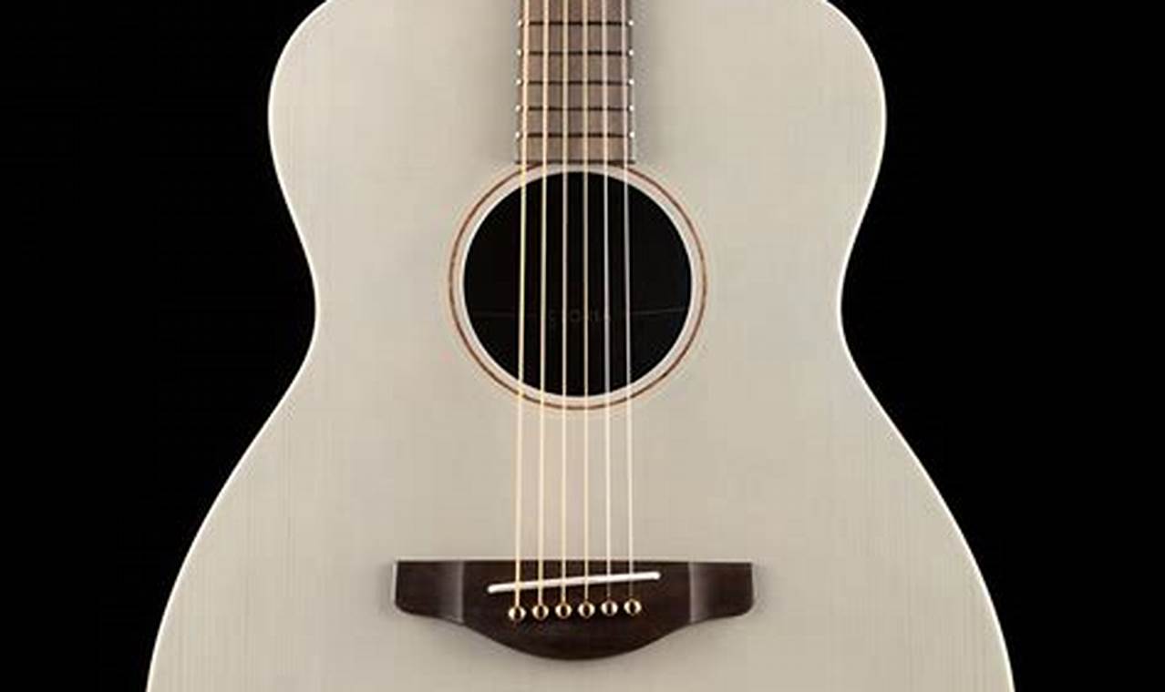 Unveil the Secrets of White and Black Acoustic Guitars - Master the Art of Playing Guitar and Play Like a Pro