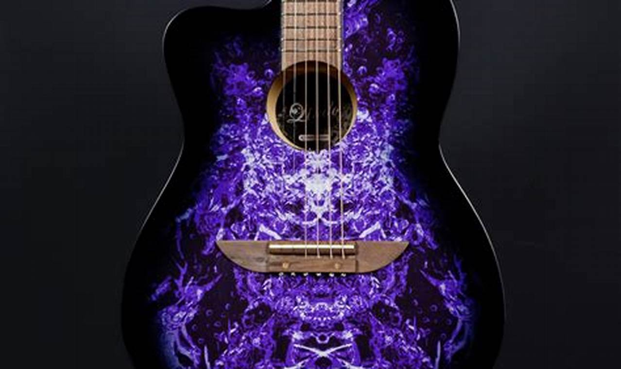 Unveiling the Allure of Purple Guitar Acoustics: Discoveries and Insights - Master the Art of Playing Guitar and Play Like a Pro