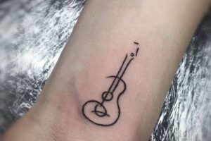 Unveiling the Art of Acoustic Guitar Tattoos: Discover Unique Designs and Meanings - Master the Art of Playing Guitar and Play Like a Pro