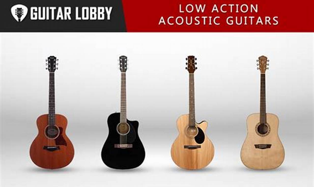 Unveiling the Secrets of Acoustic Guitars with the Lowest Action: A Journey to Playability and Tone - Master the Art of Playing Guitar and Play Like a Pro