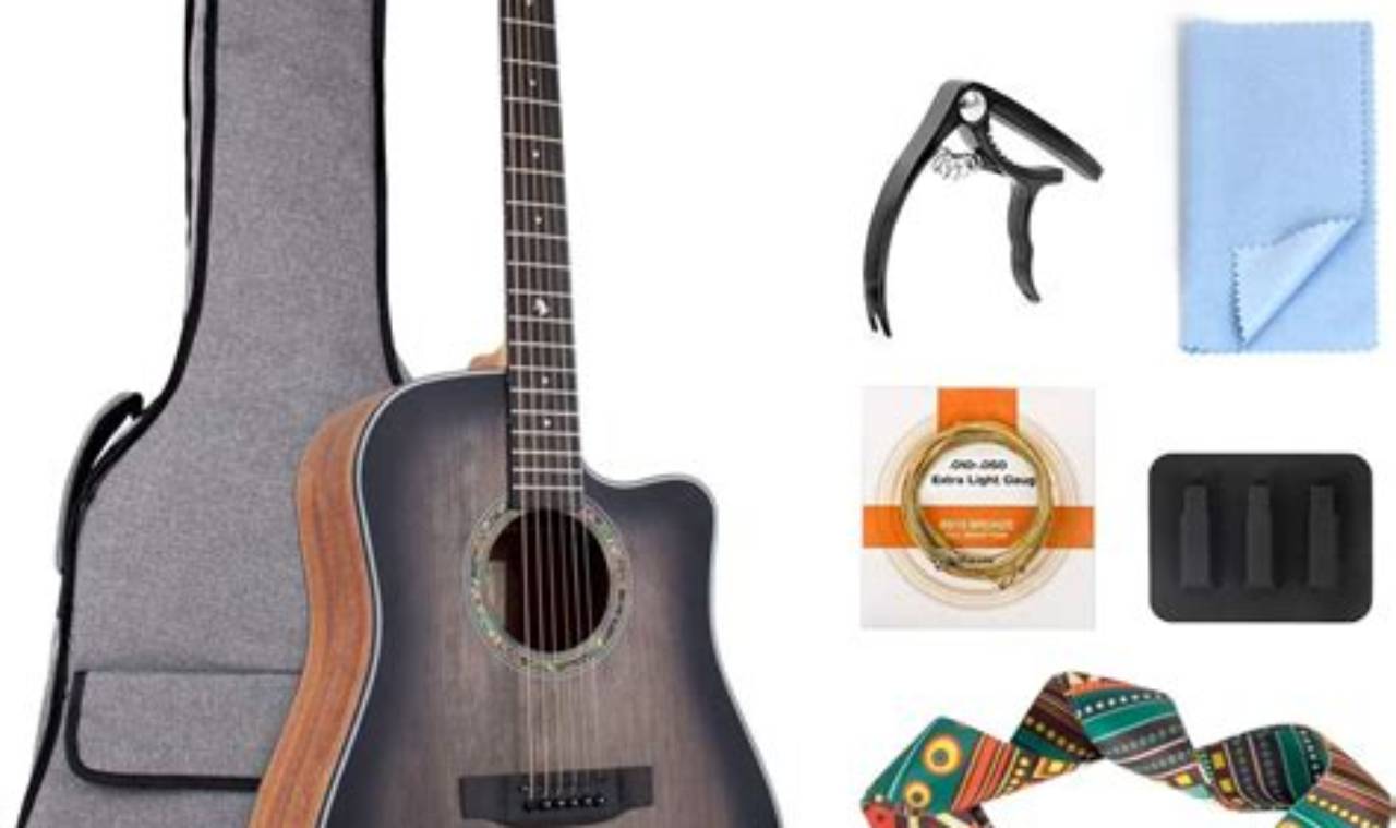 Unveiling the Enchanting World of the 41-Inch Acoustic Guitar - Master the Art of Playing Guitar and Play Like a Pro