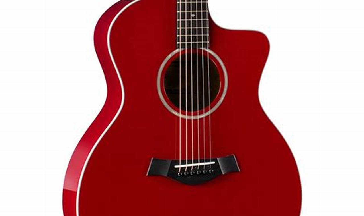 Unveiling the Secrets of the "Acoustic Electric Guitar Red": A Journey of Discovery and Sonic Excellence - Master the Art of Playing Guitar and Play Like a Pro