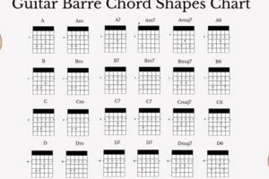 Acoustic Guitar Bar Chords - Master the Art of Playing Guitar and Play Like a Pro