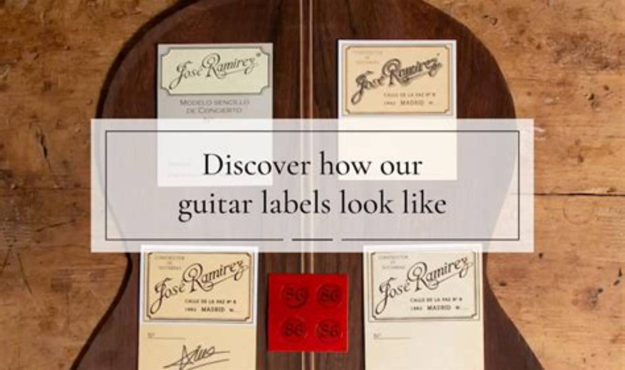 Unveiling the Secrets: Acoustic Guitar Labels Decoded - Master the Art of Playing Guitar and Play Like a Pro