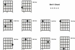 Unveiling the Enigmatic B Minor 11 Guitar Chord: A Journey of Harmonic Discovery - Master the Art of Playing Guitar and Play Like a Pro