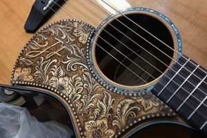 Unveil the Secrets: Custom Acoustic Guitar Pickguards for the Discerning Musician - Master the Art of Playing Guitar and Play Like a Pro