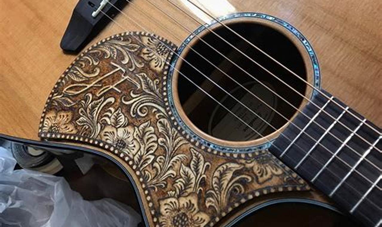 Unveil the Secrets: Custom Acoustic Guitar Pickguards for the Discerning Musician - Master the Art of Playing Guitar and Play Like a Pro