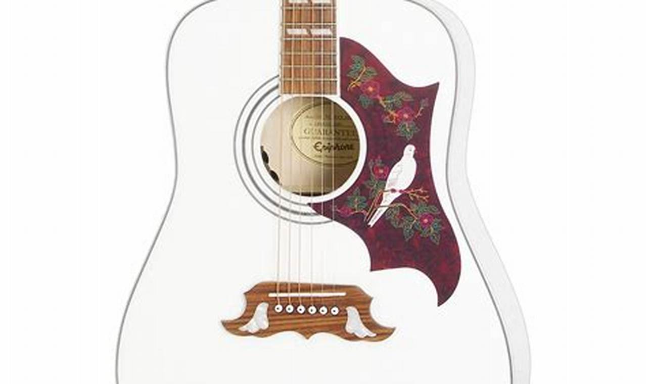 Unveiling the Epiphone Acoustic Guitar Dove: An Acoustic Odyssey Awaits - Master the Art of Playing Guitar and Play Like a Pro
