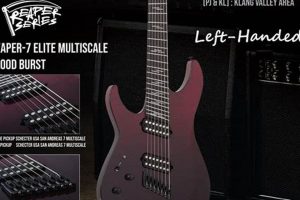 Unleash the Power of 7 String Left Handed Guitars: A Comprehensive Guide to Discoveries - Master the Art of Playing Guitar and Play Like a Pro