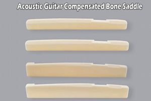 Unlock the Secrets of Bone Saddles for Acoustic Guitars - Master the Art of Playing Guitar and Play Like a Pro