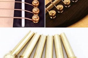Unveiling the Secrets of Bridge Pins: Insights and Innovations for Acoustic Guitars - Master the Art of Playing Guitar and Play Like a Pro