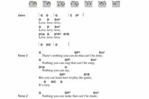 Uncover the Secrets of "All You Need Is Love" Guitar Chords: A Journey of Discovery Master the Art of Playing Guitar and Play Like a Pro Uncover the Secrets of "All You Need Is Love" Guitar Chords: A Journey of Discovery - Master the Art of Playing Guitar and Play Like a Pro