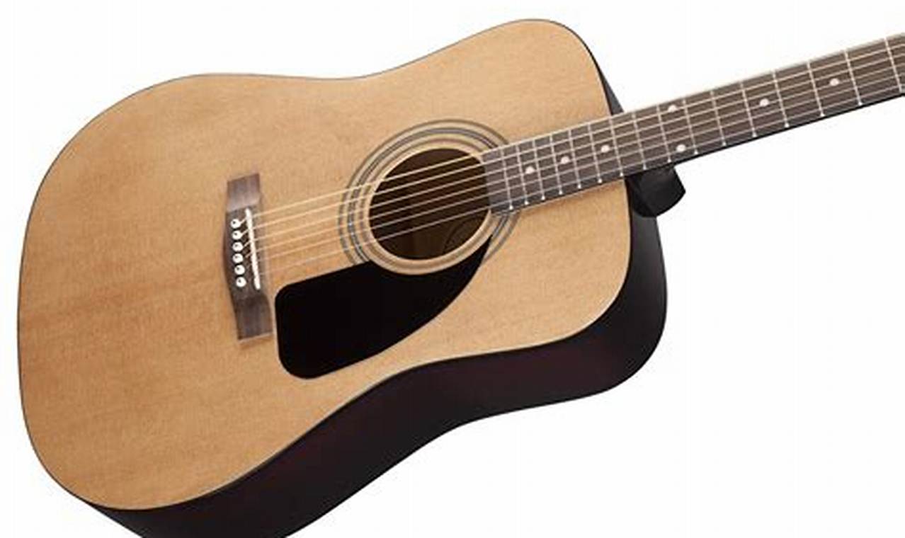 Unveiling the Fender FA-100 Acoustic Guitar: A Sonic Journey of Discovery - Master the Art of Playing Guitar and Play Like a Pro