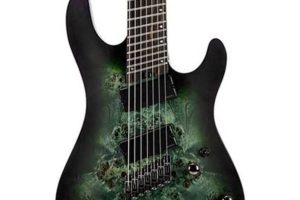 Unlocking Sonic Frontiers: Discover the Enigmatic Green 7 String Guitar - Master the Art of Playing Guitar and Play Like a Pro