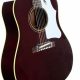 Unveiling the Enchanting World of Gibson Acoustic Guitars in Crimson - Master the Art of Playing Guitar and Play Like a Pro