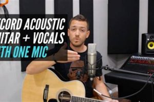 Unveiling Secrets: Journey to Find the Perfect Mic for Your Acoustic Masterpieces - Master the Art of Playing Guitar and Play Like a Pro