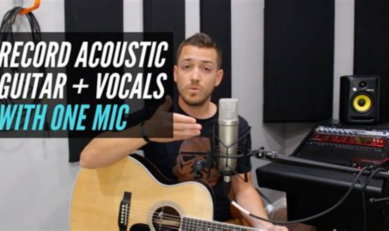 Unveiling Secrets: Journey to Find the Perfect Mic for Your Acoustic Masterpieces - Master the Art of Playing Guitar and Play Like a Pro